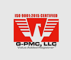 G-PMC, LLC - ISO 9001:2015 Certified